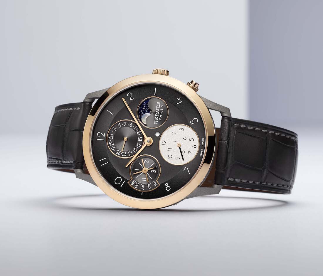 News: Presenting the Slim d'Hermès Quantième Perpétuel Titanium